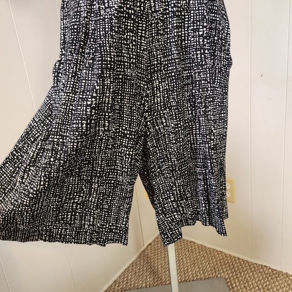 Vintage 80s Jumpsuit Dressy High Waisted Business Office Party 1990s Academia - Picture 5 of 9